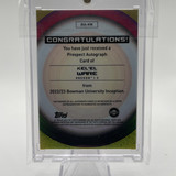 2022 23 Bowman University Inception Kel'El Ware Blue Foil Rookie Auto 99 (2)
