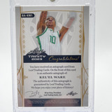 2022 23 Leaf Trinity Kel'El Ware Red Rookie Auto 5 (2)