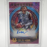 2022 23 Bowman University Inception Kel'El Ware Fuchsia Foil Rookie Auto 75 (1)