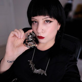 Taylor hearts latex blackmailqueen lock up slave benjaminfiegl in permanently pierced chastity cage!