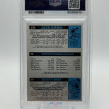 1980 Topps Larry Bird Scoring Leader Rookie #30 + Jack Sikma &amp; Scott May PSA 8 (2)