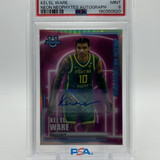 2022 23 Bowman University Best Kel'El Ware Neon Neophytes Auto 99 PSA 9 (1)