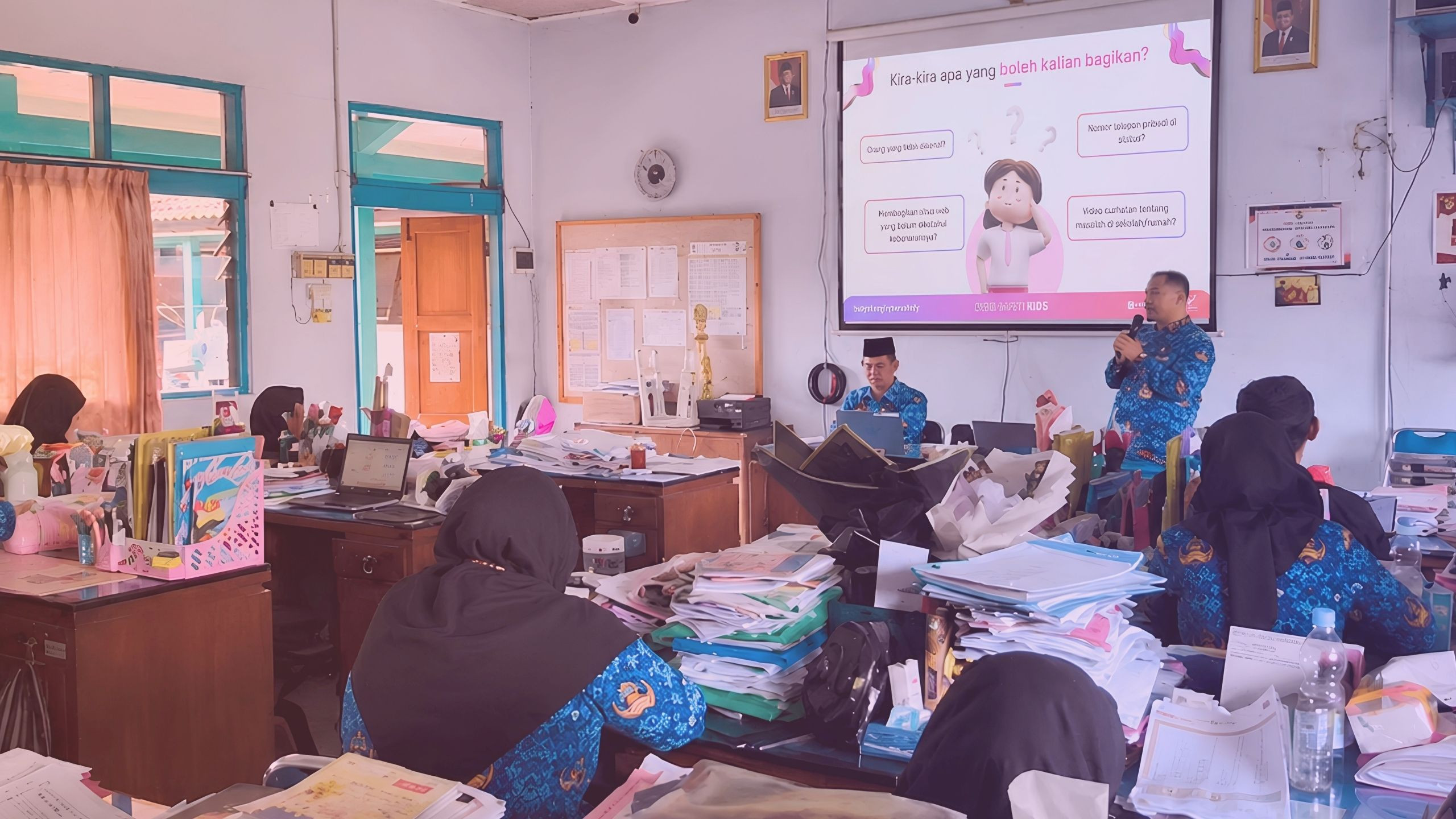 Bullyid training session with participants