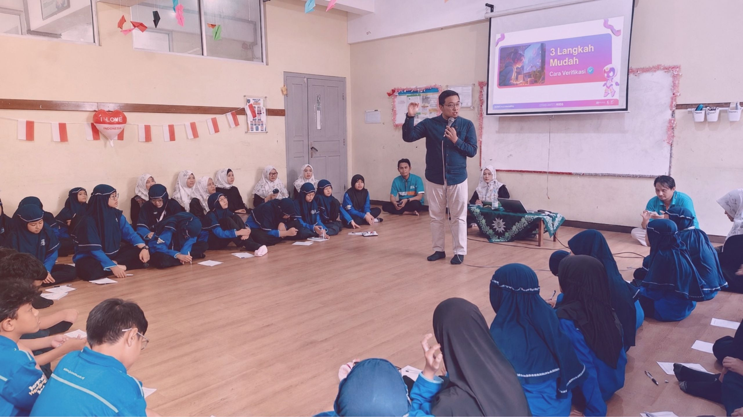 Bullyid training session with participants