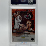 2024 25 Panini NBA Hoops Jabari Smith Jr. Hot Signatures Auto 25 PSA 9 (2)