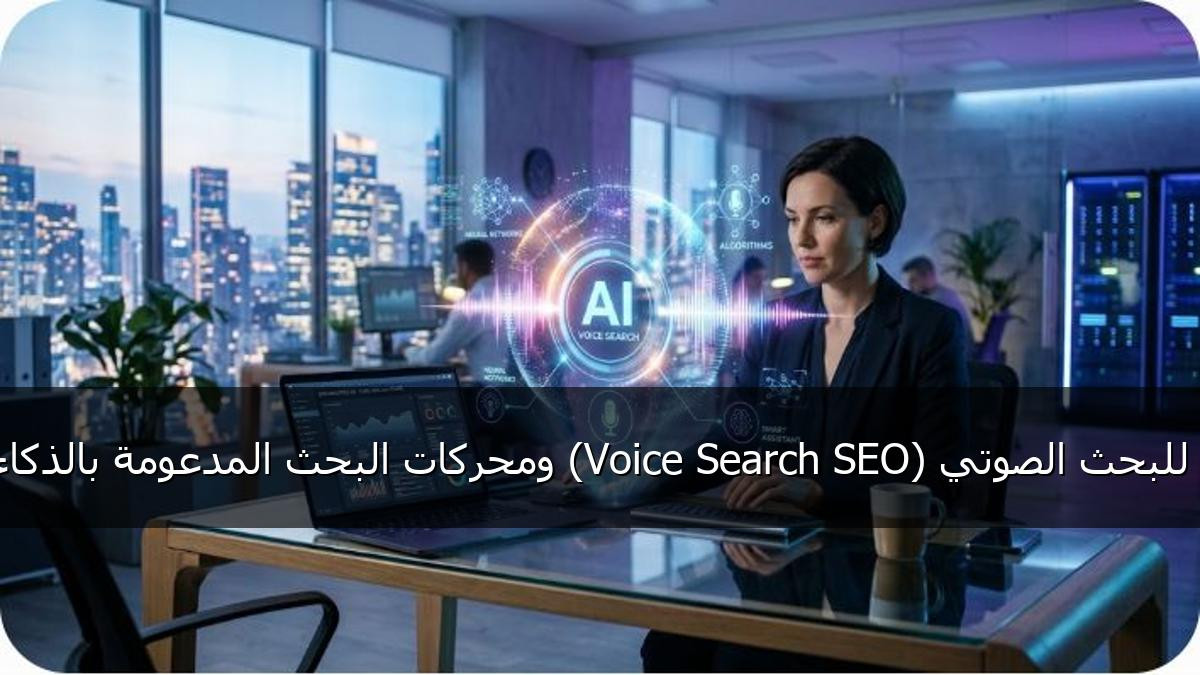 تهيئة الموقع للبحث الصوتي (Voice Search SEO) ومحركات البحث المدعومة بالذكاء الاصطناعي