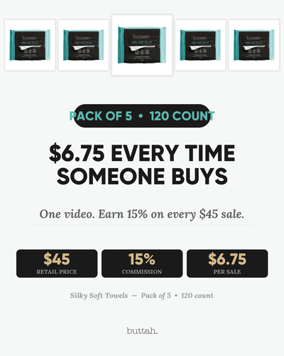 buttah silky towels creator outreach v2.2