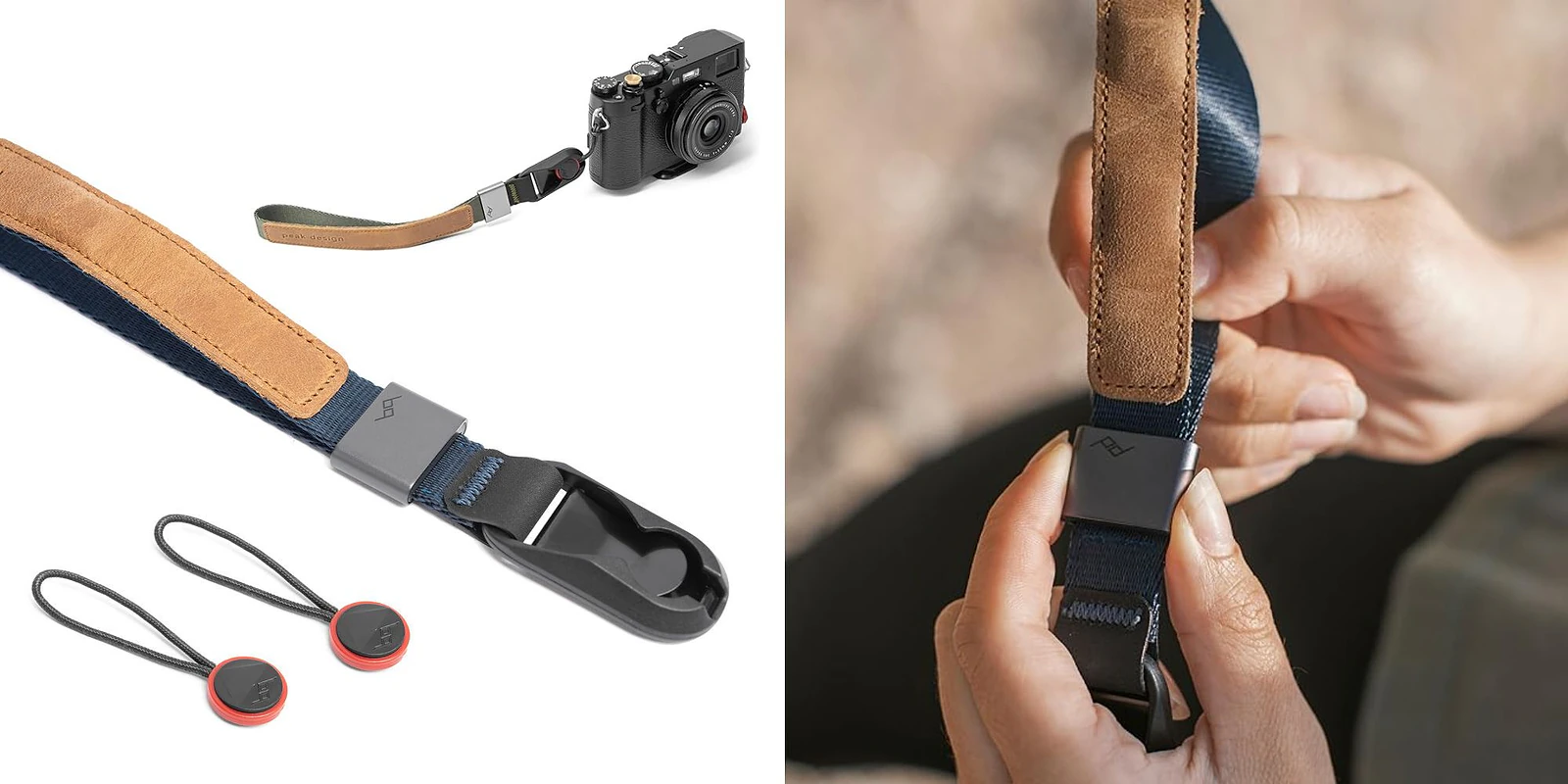 Image showing renders of Peak Design's Cuff strap.