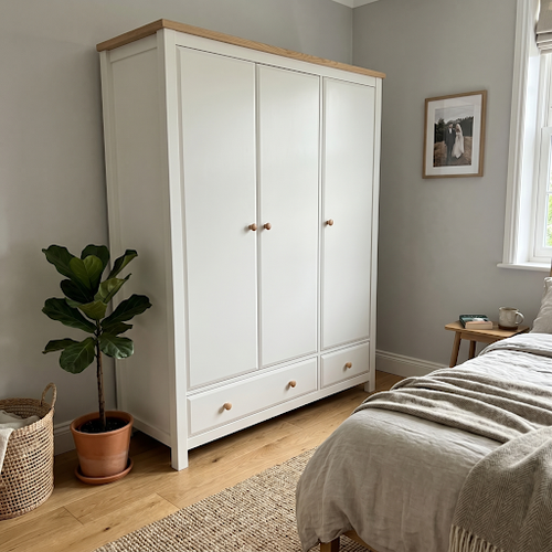 Wardrobe with drawers and shelves does the job.png