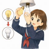 5. 変えます（かえます）— mengubah mengganti