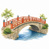 25. 橋（はし）— jembatan