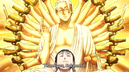 [FLE] Sakamoto Days S01E20 (BD 1080p HEVC FLAC) [Dual Audio] [49083FD2].mkv 00.09.43.500 #1.png