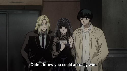 [FLE] Sakamoto Days S01E22 (BD 1080p HEVC FLAC) [Dual Audio] [50DA293F].mkv 00.11.08.543 #1.png