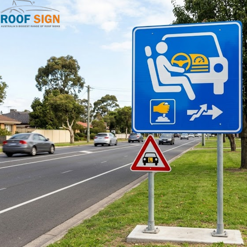 Driving School Sign.2