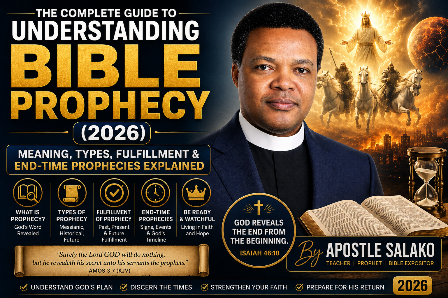 The Complete Guide to Understanding Bible Prophecy (2026): Meaning, Types, Fulfillment & End-Time Prophecies Explained