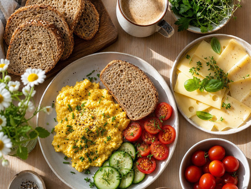 vegetarisches fruehstueck ruehrei gemuese.jpg