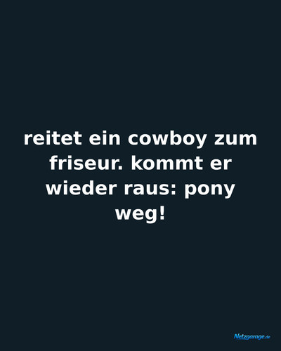 reitet ein cowboy zum friseur kommt er wieder rau ig.jpg