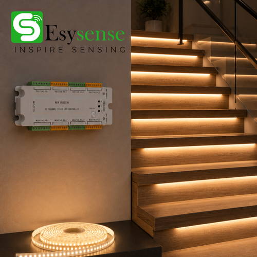 Staircase Motion Sensor Controller Step by Step Lighting Esysense.png