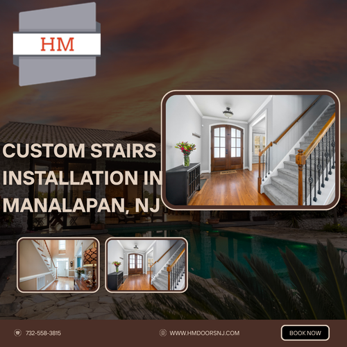 Custom stairs installation in Manalapan, NJ.png