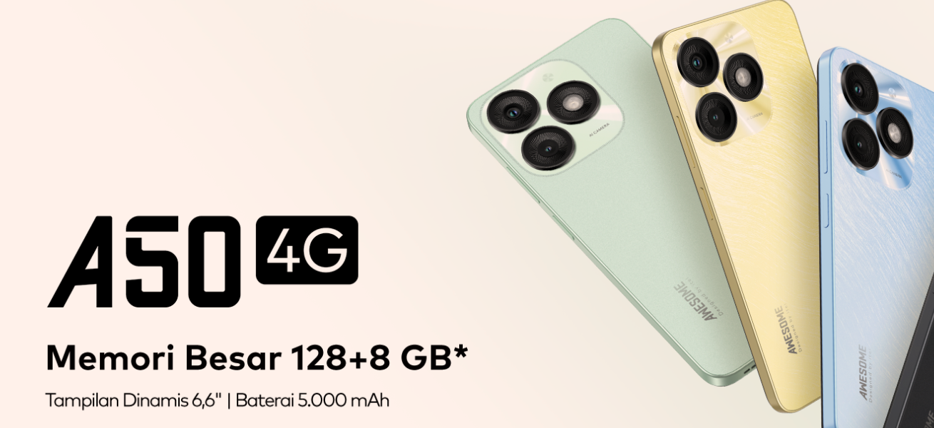 iTel A50 4G: Smartphone Entry-Level Andal dengan Baterai 5000mAh dan Harga Super Terjangkau