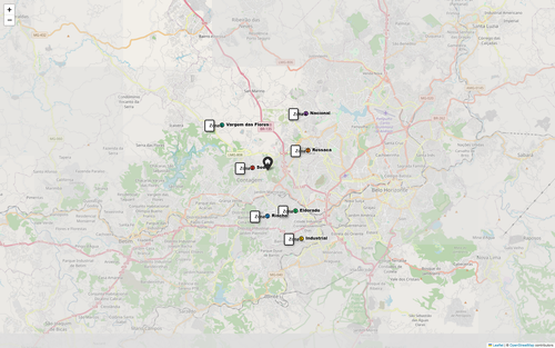 mapa territorios contagem mg.2