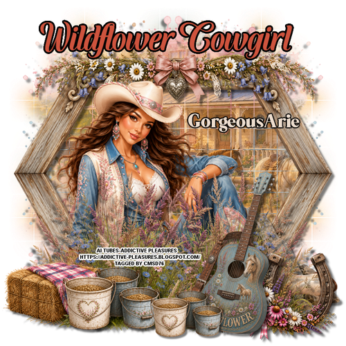 Gorgeous Arie Wildflower Cowgirl