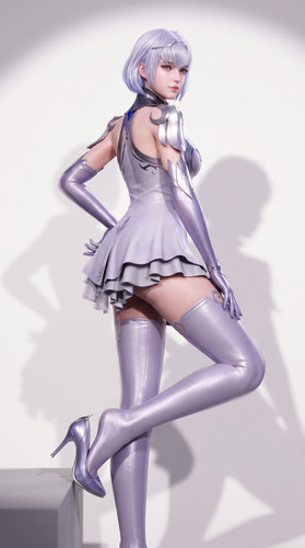 Woman in white dress 2K 202607142223.1