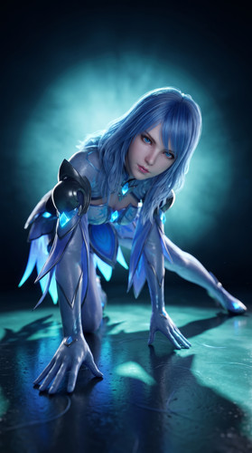 Woman in blue outfit pose 202607181511.jpg