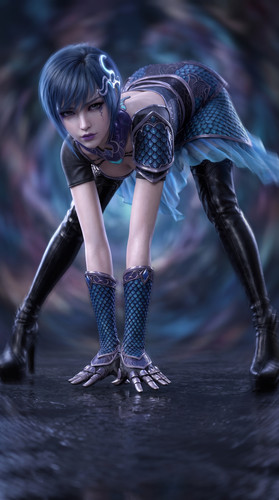 Woman in blue armor dynamic 202607100730.jpg