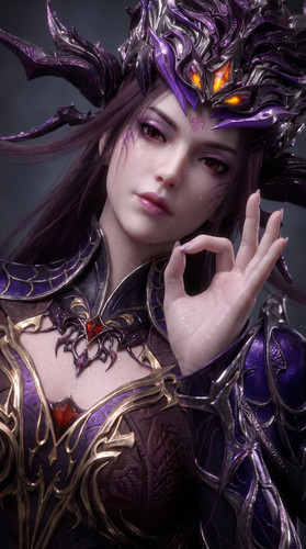 Woman in purple armor making 202607192333.jpg