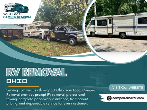 An old RV that no longer runs or has been sitting unused for years can gradually become a problem rather than an investment. Besides occupying valuable space, it may attract pests, create safety concerns, and continue to deteriorate with changing weather conditions. That is why many property owners eventually consider RV Removal Ohio instead of letting the vehicle become an even bigger burden.

Phone no: +1(844) 474-2429

Read Our Blogs:
https://camperremovalservices.wordpress.com/
https://camperremoval.tumblr.com/
https://camperremoval.wixsite.com/rvremoval/

More Links:
https://beacons.ai/camperremovals
https://gravatar.com/camperremovalservices
https://myanimelist.net/profile/camperremoval
https://www.reverbnation.com/camperremoval