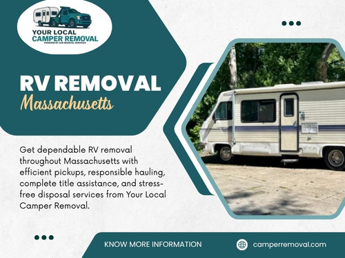 An old RV can become difficult to manage once it reaches the end of its useful life. Whether it has mechanical failures, extensive water damage, or has simply been sitting unused for years, it can take up valuable space while creating ongoing maintenance concerns. In these situations, professional RV Removal Massachusetts services offer a practical way to clear the property without unnecessary hassle.

Phone no: +1(844) 474-2429

Read Our Blogs:
https://camperremoval.mystrikingly.com/
https://penzu.com/public/fcd6ef5574bf5653
https://camperremoval.yooco.org/

More Links:
https://heylink.me/camperremovalservices/
https://www.apsense.com/user/camperremoval
https://camperremoval.mystrikingly.com/
https://issuu.com/camperremoval