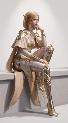 Fantasy woman in armor seated 202607191644.jpg
