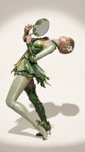 Woman in green costume holding 202607182320.jpg