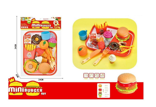 Mini Burger & Fast Food Pretend Play Toy Set with Tray & Accessories.jpg