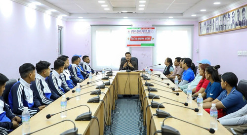 Nepali Men's Kabaddi Team Bids Farewell