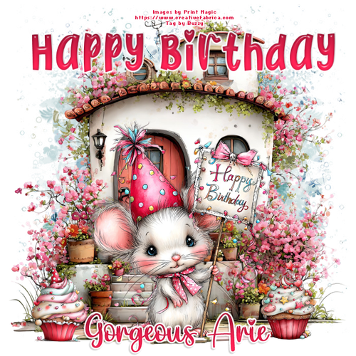 BirthdayMouseGorgeousArieBuzzy vi