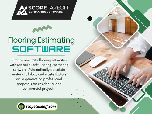 Project planning becomes much easier when flooring contractors have the right tools to manage measurements, costs, and materials. Flooring Estimating Software helps businesses improve efficiency while reducing common estimating challenges. A smarter estimating process supports better budgeting and stronger project outcomes. ScopeTakeoff provides solutions that help flooring professionals manage projects with greater confidence and control.

Click here for more information: https://scopetakeoff.com/flooring-estimating-software

Read Our Blogs:
https://scopetakeoff.blogspot.com
https://scopetakeoff.weebly.com
https://scopetakeoff.medium.com

More Links:
https://igli.me/scopetakeoff
https://www.ted.com/profiles/51485327
https://vimeo.com/scopetakeoff