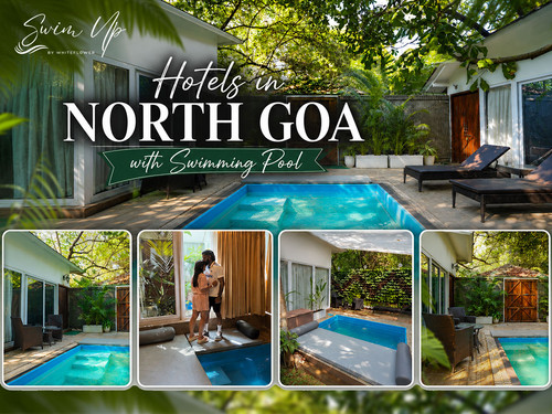 Hotels in North Goa with Swimming Pool Swim Up by White Flower, Vagator.jpg