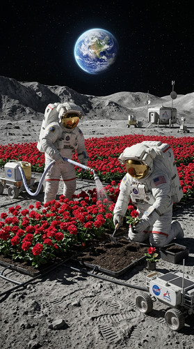 Astronauts plant flowers on moon 202607222204.jpg