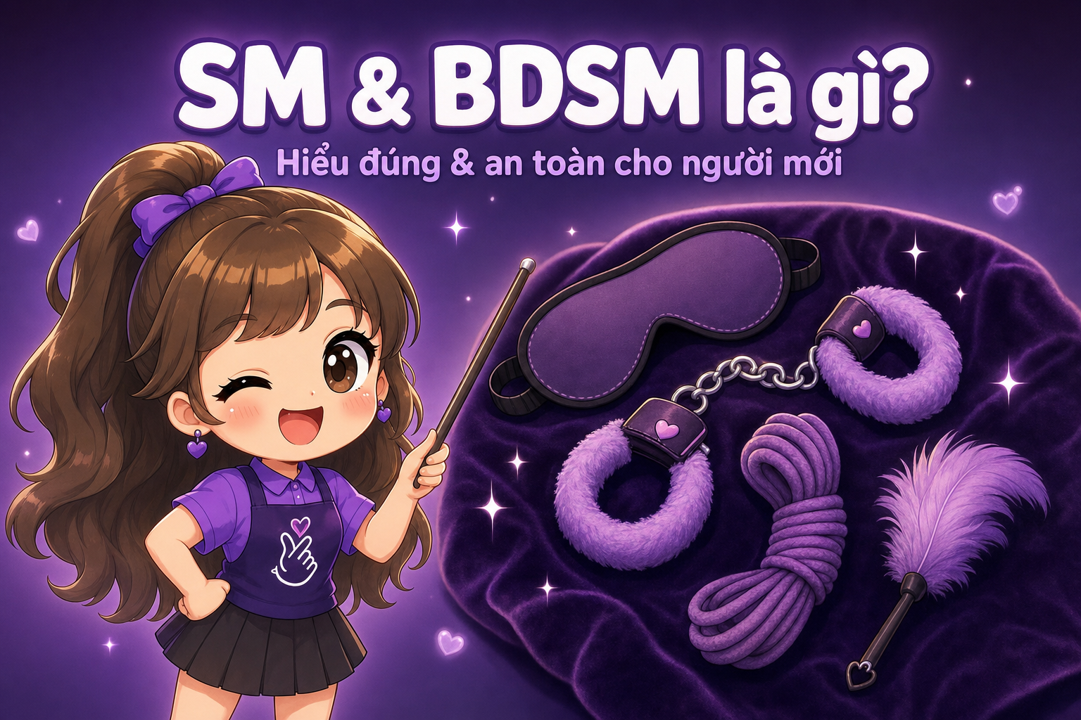 SM là gì BDSM là gì - giải thích đầy đủ cho người mới