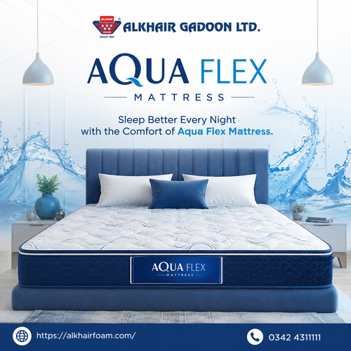 Aqua Flex Mattress – Premium Foam Mattress by Alkhair Foam.png