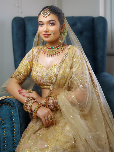Airbrush Bridal Makeup in Keshtopur kolkata | Rondrila's Makeover.jpg