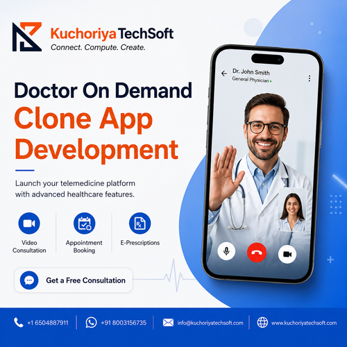 Doctor On Demand Clone App Development - Kuchoriya TechSoft.png