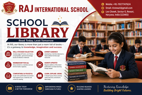 Best School in Rewari – Raj International School Offers a World-Class Learning Library.png