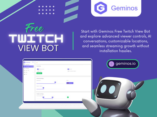 Searching for twitch bots free or free twitch view bot resources is understandable because growing on Twitch takes patience and consistent effort. The most valuable features are those that simplify streaming, improve organization, and help creators spend more time connecting with their audiences.

Read Our Blogs:
https://geminosio.wixsite.com/geminos
https://geminosio.weebly.com
https://geminosio.mystrikingly.com/blog/twitch-bots-free 

More Links:
https://beacons.ai/geminosio
https://www.buzzfeed.com/geminosio
https://www.goodreads.com/geminosio