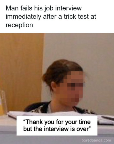 man rejected job interview trick test.jpg