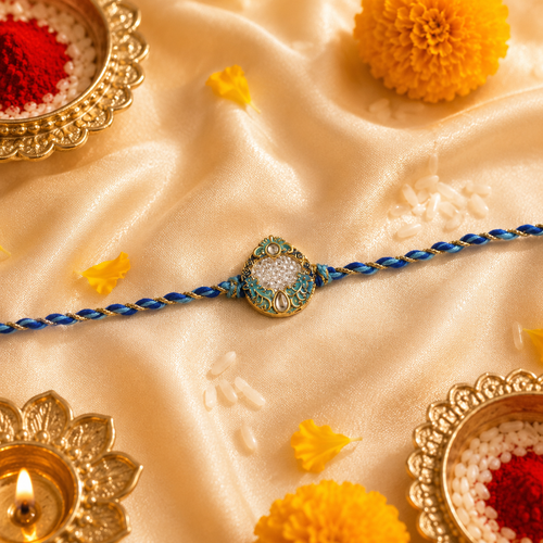 Premium handcrafted designer rakhi
