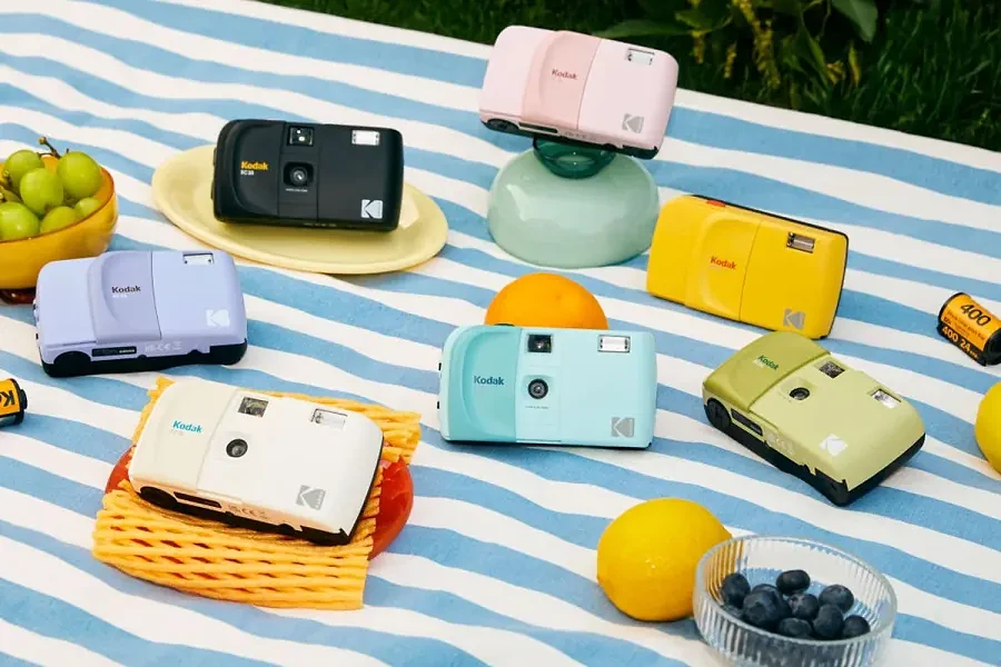 Kodak EC35 comes in seven colours. Image: Kodak