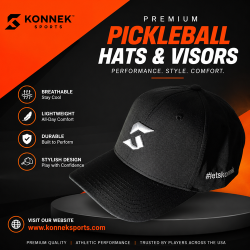 premium pickleball hats and visors konnek sports usa.png